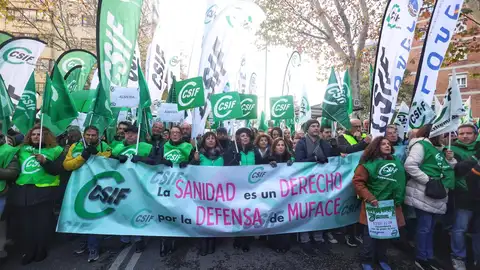 CSIF retoma este lunes en Cáceres las movilizaciones en defensa de la continuidad de Muface CSIF retoma este lunes en Cáceres las movilizaciones en defensa de la continuidad de Muface