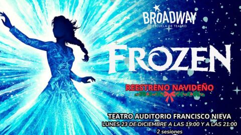 La Escuela de Teatro Broadway reestrena su versi&oacute;n de 'Frozen'