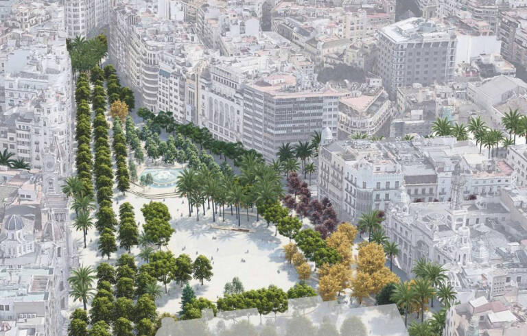 Catalá quiere una reforma de la plaza del Ayuntamiento “más barata” Catalá quiere una reforma de la plaza del Ayuntamiento “más barata”
