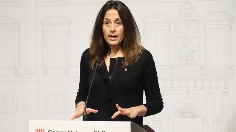 La consellera d'Educació i FP, Esther Niubó La consellera d'Educació i FP, Esther Niubó