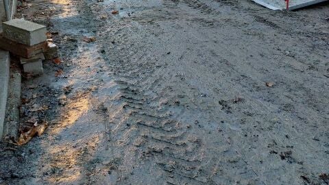 Las obras de la rua do Pombal se mantienen en plazo y esta semana se realizar&aacute;n tareas de hormigonado 