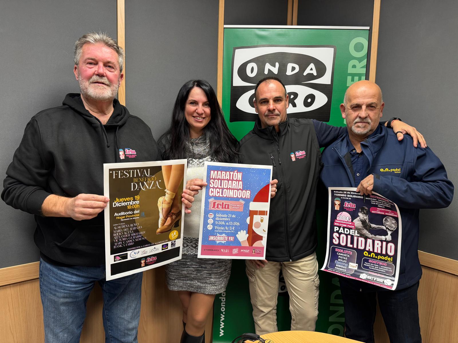 Deporte y solidaridad se dan la mano en un Torneo de Pádel a beneficio de la asociación alicantina Lola Busca Nueva Imagen Deporte y solidaridad se dan la mano en un Torneo de Pádel a beneficio de la asociación alicantina Lola Busca Nueva Imagen