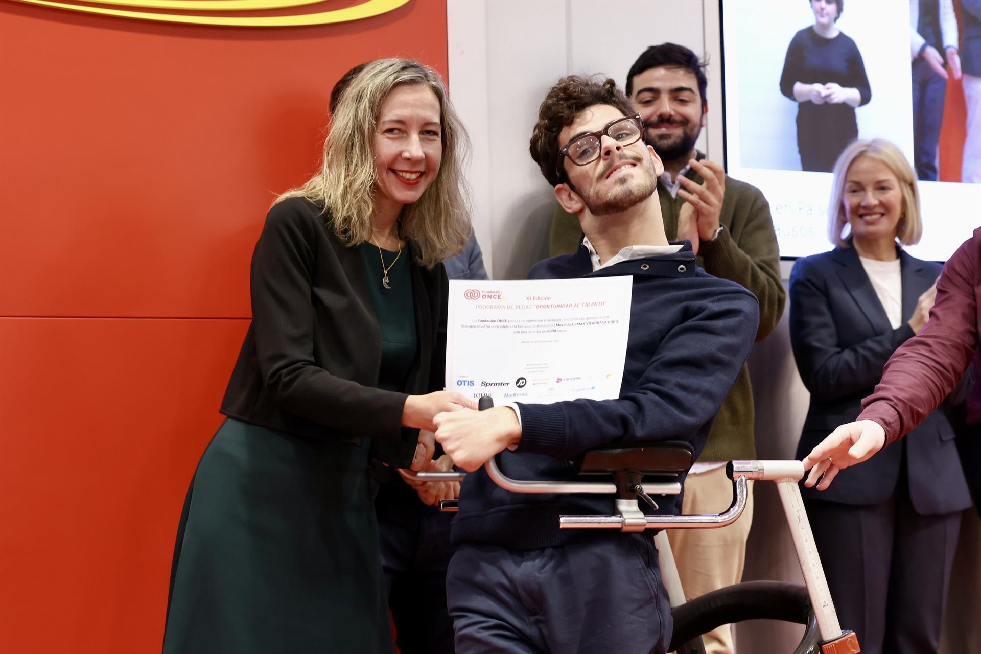 Tres universitarios con discapacidad extremeños reciben una beca 'Oportunidad al Talento' de Fundación ONCE Tres universitarios con discapacidad extremeños reciben una beca 'Oportunidad al Talento' de Fundación ONCE