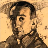Antonio Ortiz Echagüe. Autorretrato pintor. Antonio Ortiz Echagüe. Autorretrato pintor.