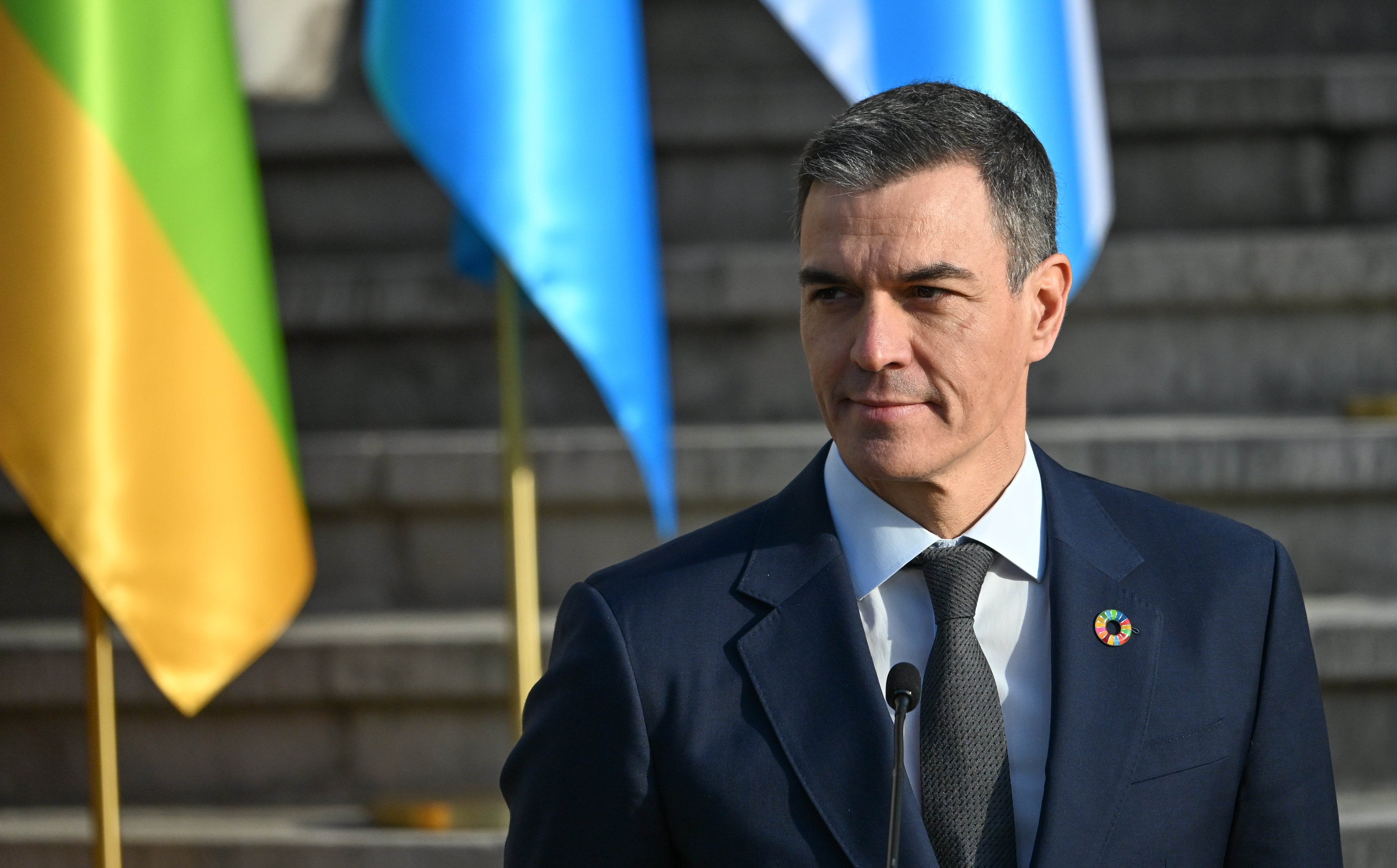 Pedro Sánchez durante la XXVII Conferencia de Presidentes en Santander. Pedro Sánchez durante la XXVII Conferencia de Presidentes en Santander.