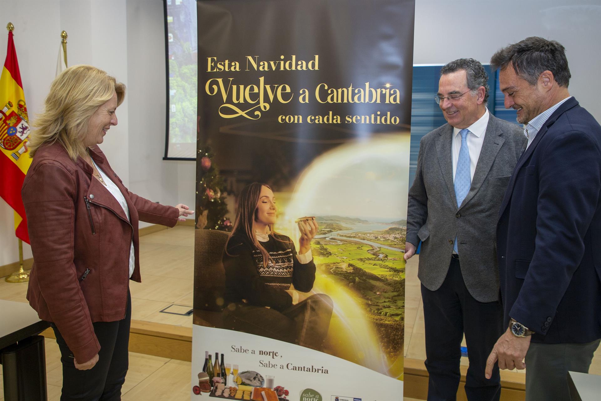 El Gobierno propone un "viaje de vuelta" a Cantabria a través de los sentidos en su campaña navideña de alimentos El Gobierno propone un "viaje de vuelta" a Cantabria a través de los sentidos en su campaña navideña de alimentos