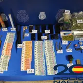 Material incautado por la Policía Nacional Material incautado por la Policía Nacional