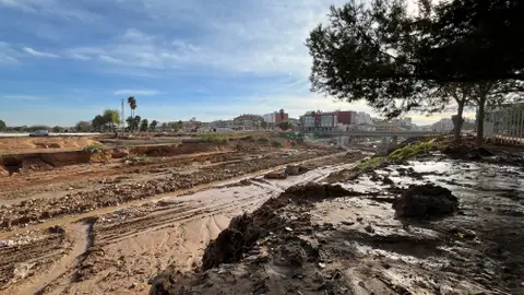 Estado del Barranco del Poyo entre Paiporta y Picanya tras el impacto de la DANA de València Estado del Barranco del Poyo entre Paiporta y Picanya tras el impacto de la DANA de València