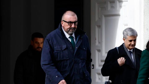 Koldo Garc&iacute;a, durante a&ntilde;os asesor del exministro Jos&eacute; Luis &Aacute;balos, tras declarar este martes al Tribunal Supremo