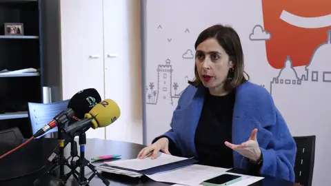 Esther Díez, portavoz de Compromís per Elx. Esther Díez, portavoz de Compromís per Elx.