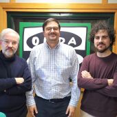 César García, Iván González y Alejandro Grande