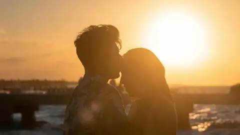 Una pareja. Una pareja.