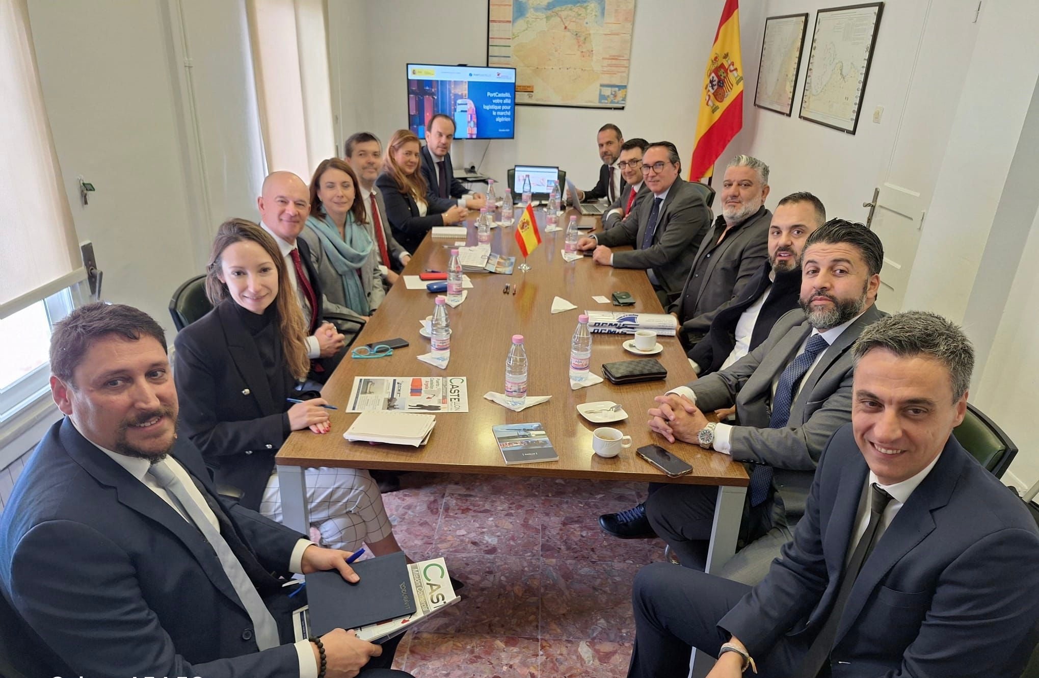 60 empresas argelinas recuperan el interés por operar con Port Castelló tras el bloqueo de 2022 60 empresas argelinas recuperan el interés por operar con Port Castelló tras el bloqueo de 2022