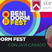 Sección dedicada al Benidorm Fest 2025 con el periodista Javi Casado y patrocinada por Servigroup Hoteles. Sección dedicada al Benidorm Fest 2025 con el periodista Javi Casado y patrocinada por Servigroup Hoteles.