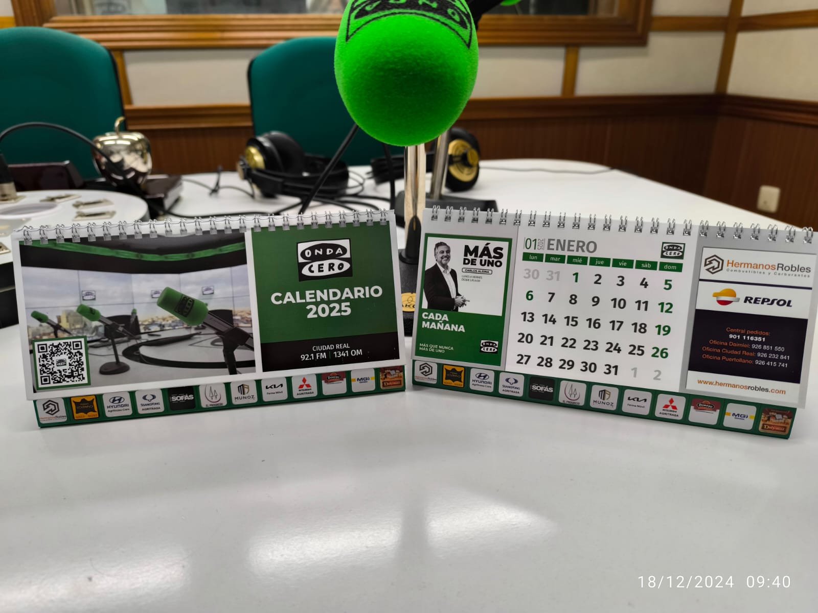 Ya están disponibles los calendarios de 2025 de Onda Cero Radio Ciudad Real Ya están disponibles los calendarios de 2025 de Onda Cero Radio Ciudad Real