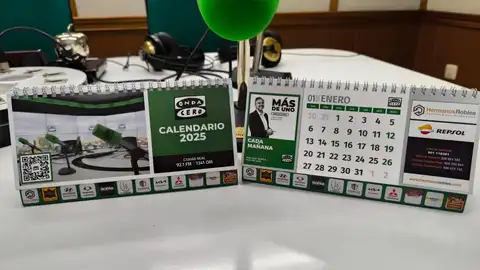 Calendarios de mesa 2025 de Onda Cero Radio Ciudad Real Calendarios de mesa 2025 de Onda Cero Radio Ciudad Real