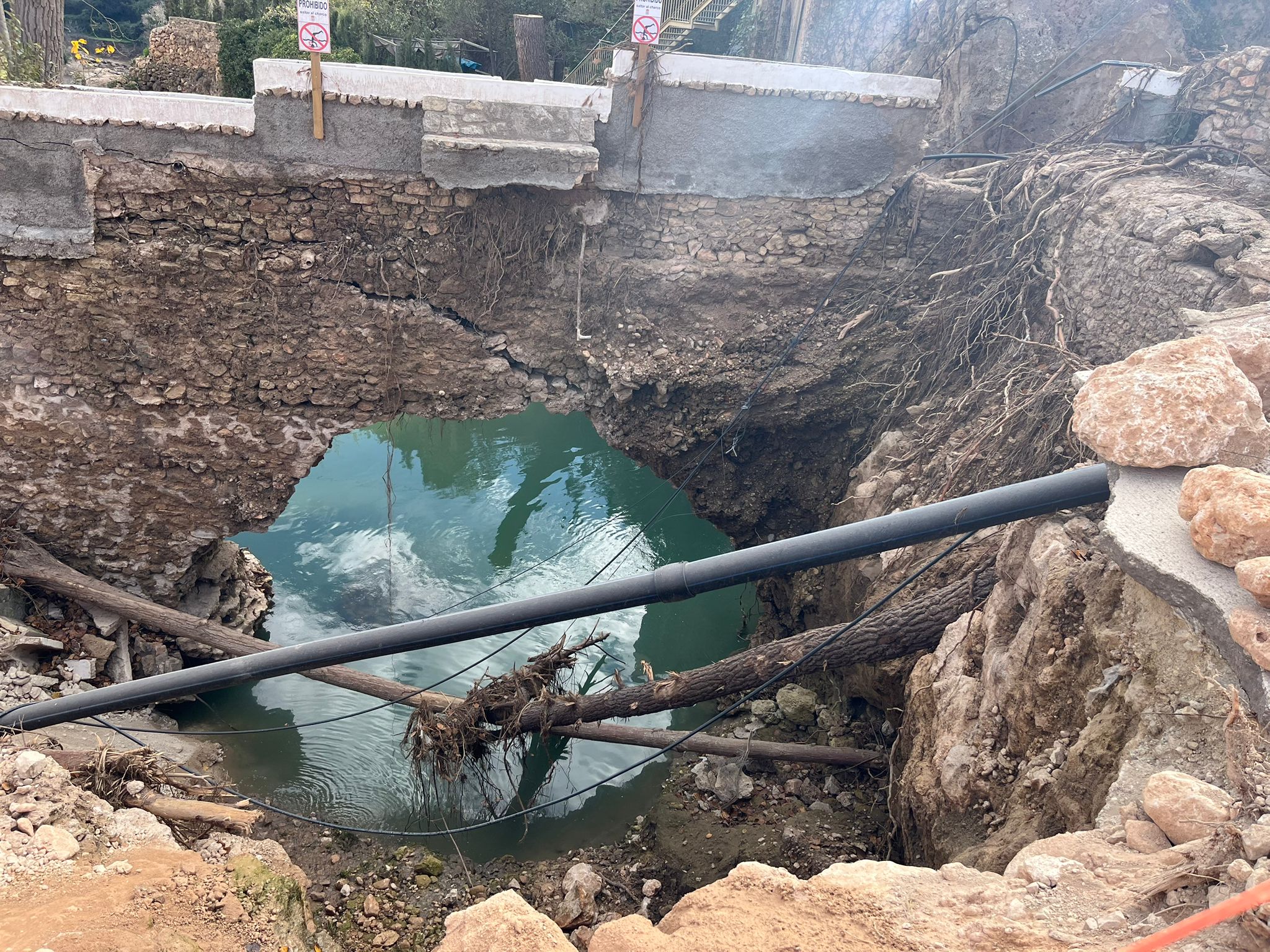 La reconstrucción de infraestructuras hidraúlicas en Letur llega ya al 40 por ciento La reconstrucción de infraestructuras hidraúlicas en Letur llega ya al 40 por ciento