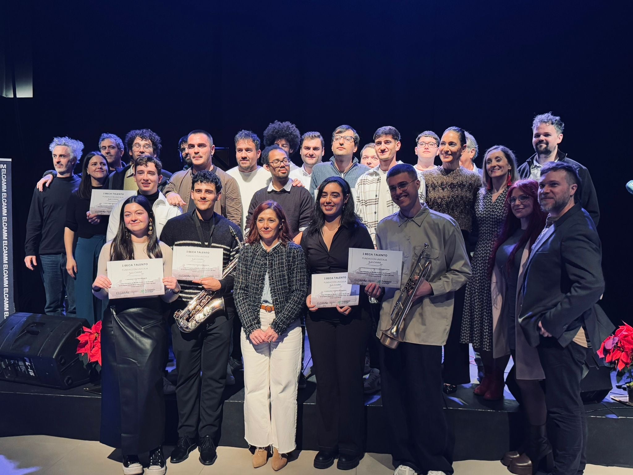 ELCAMM entrega las becas de la Fundación Unicaja y la Fundación Kareema ELCAMM entrega las becas de la Fundación Unicaja y la Fundación Kareema