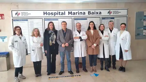 El conseller de Sanidad mantiene 2018 como fecha para finalizar la ampliación del hospital de Villajoyosa El conseller de Sanidad mantiene 2018 como fecha para finalizar la ampliación del hospital de Villajoyosa