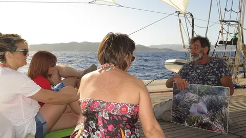 Jaume Torres, CEO de Anfibios Ibiza, empresa que ofrece una amplia oferta de actividades acuáticas, desde buceo y snorkel hasta windsurf y vela Jaume Torres, CEO de Anfibios Ibiza, empresa que ofrece una amplia oferta de actividades acuáticas, desde buceo y snorkel hasta windsurf y vela