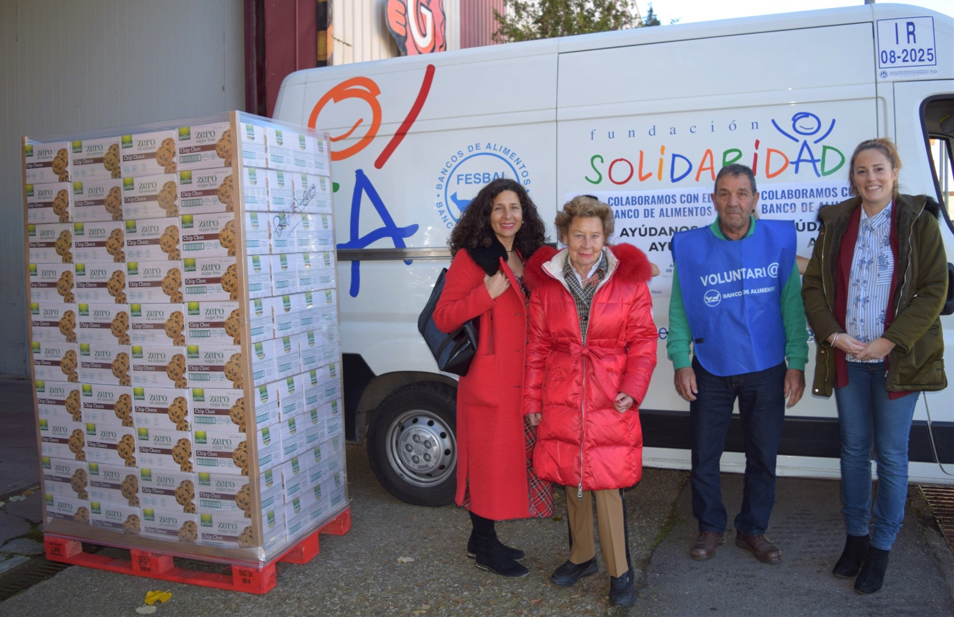 Gullón reafirma su compromiso solidario con la donación de 858 kilos de galletas al Banco de Alimentos de Palencia Gullón reafirma su compromiso solidario con la donación de 858 kilos de galletas al Banco de Alimentos de Palencia