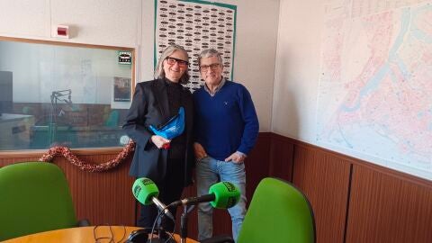 Laura Dom&iacute;nguez y C&eacute;sar Rivera.