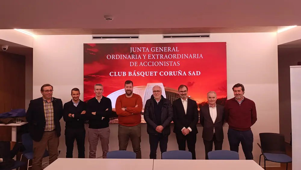 Nuevo Consejo de Administración del Basquet Coruña Nuevo Consejo de Administración del Basquet Coruña