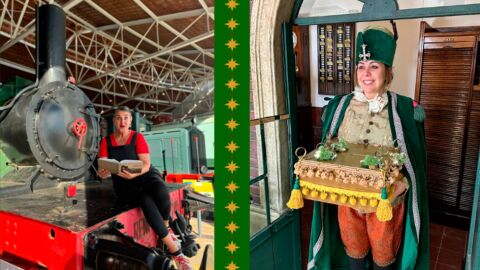 Nadal al Museu del Ferrocarril