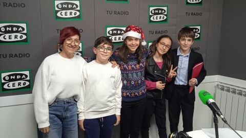 Alumnos del colegio Pierres Vedel en la Radioescuela