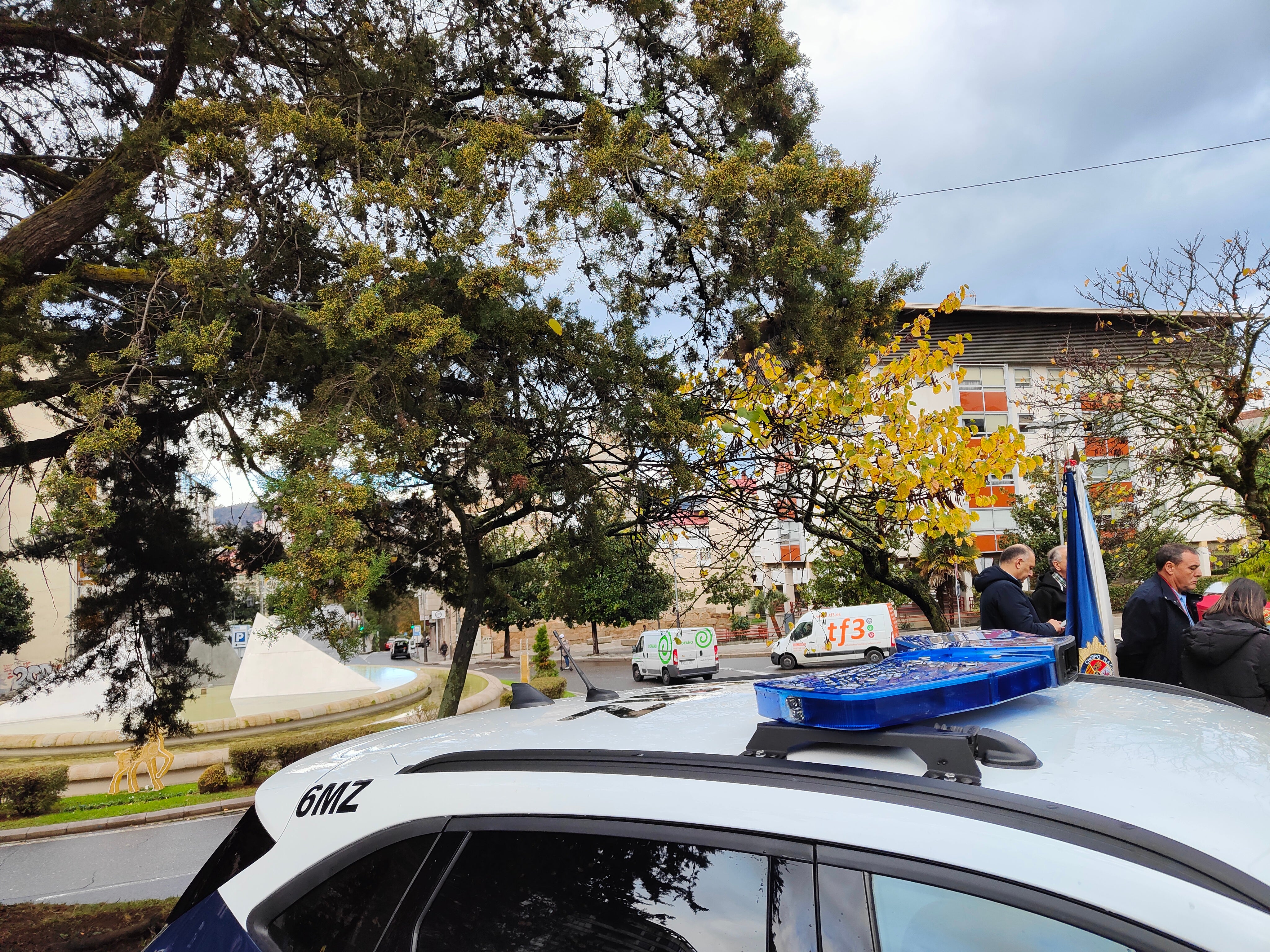 Xa é oficial na capital o nome da "Glorieta da policía nacional" Xa é oficial na capital o nome da "Glorieta da policía nacional"