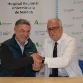 El Hospital Regional de Málaga y la AECC firman un acuerdo para fomentar el voluntariado en apoyo a pacientes oncológicos 