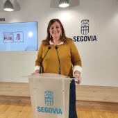 Clara Martín, portavoz socialista en el Ayuntamiento