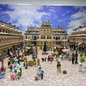 Mercado de Playmobil que se puede ver en el mercado de Ciudad Real Mercado de Playmobil que se puede ver en el mercado de Ciudad Real