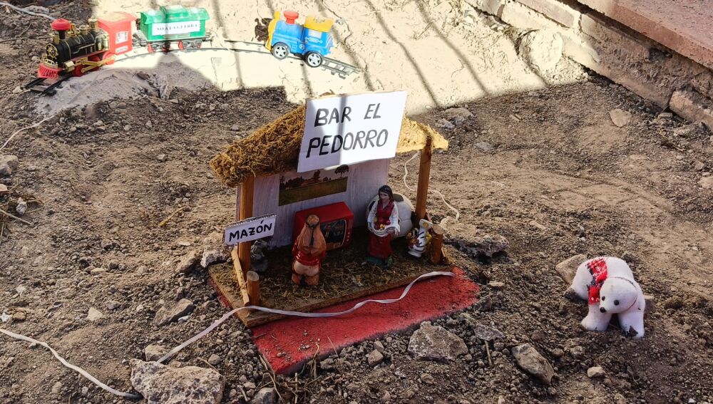 El belén reivindicativo de Moisés Cruz escenifica las consecuencias de la DANA en Valencia