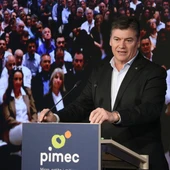 Antoni Cañete, president de PIMEC, en un esmorzar informatiu a la seu de la patronal Antoni Cañete, president de PIMEC, en un esmorzar informatiu a la seu de la patronal