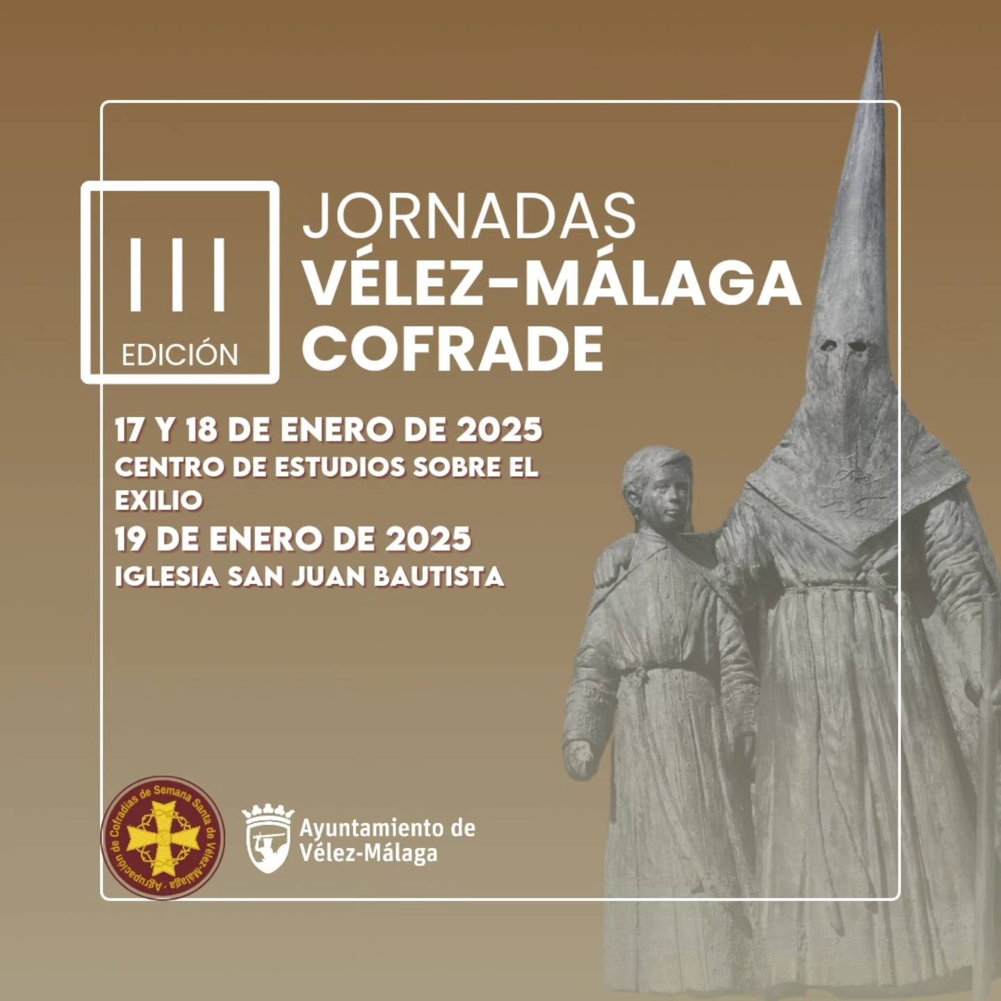 Vélez-Málaga presenta sus III Jornadas Cofrades Vélez-Málaga presenta sus III Jornadas Cofrades