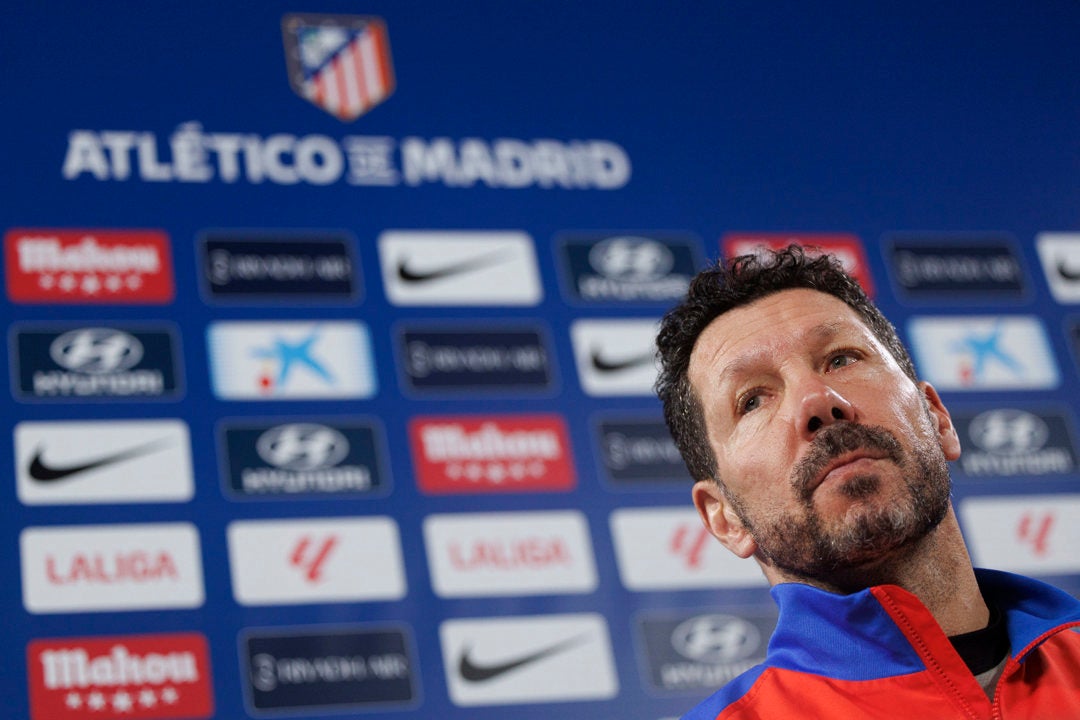 Simeone: "En Barcelona no he dado con la clave hasta hoy" Simeone: "En Barcelona no he dado con la clave hasta hoy"