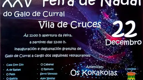 Feira de Nadal de Vila de Cruces 2024 Entrevista en Gente Viajera de Galicia