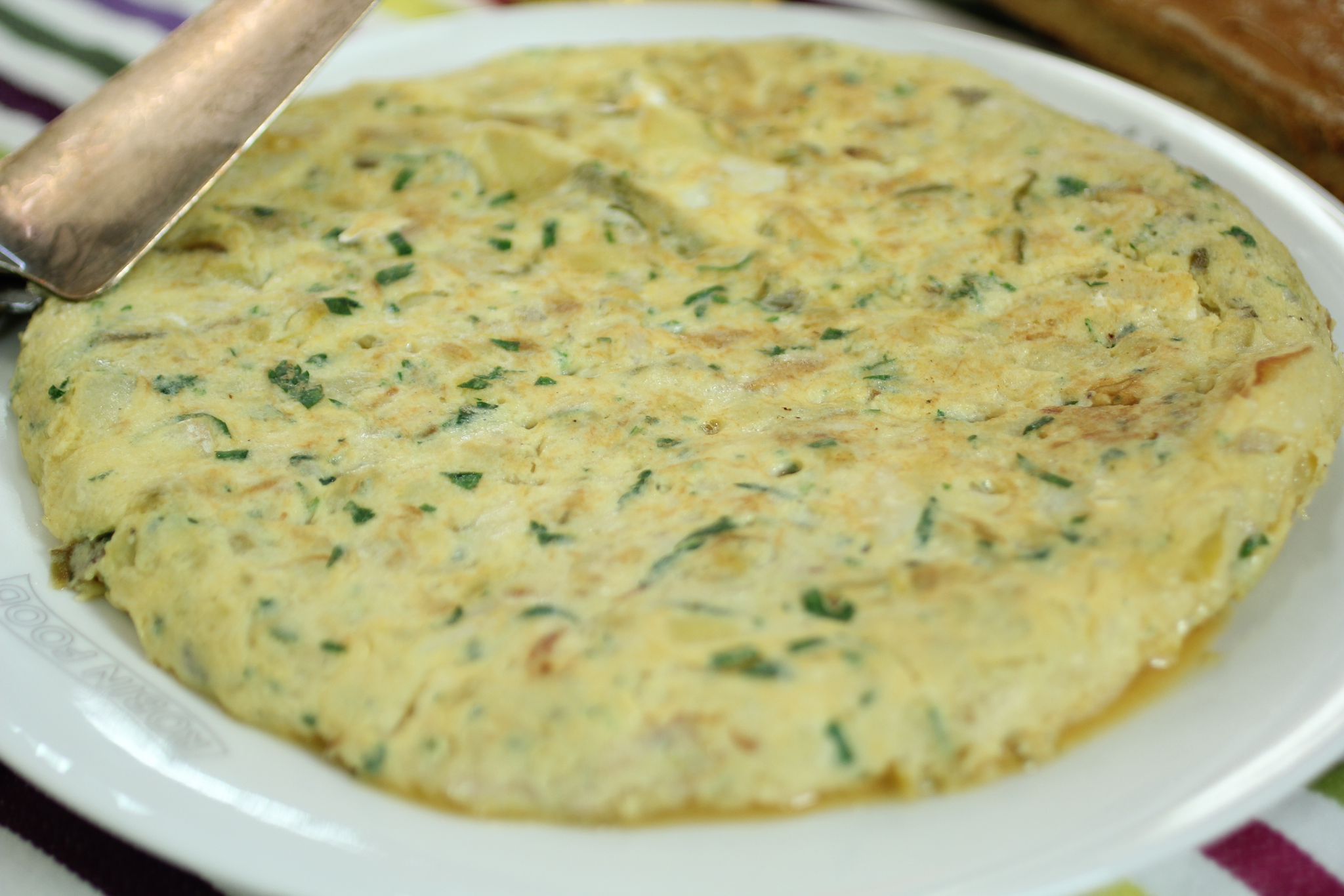 Tortilla de patata con bacalao, la receta de Robin Food Tortilla de patata con bacalao, la receta de Robin Food