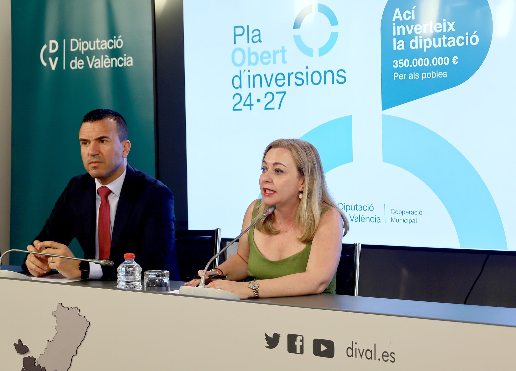 La Diputación aprueba nuevas inversiones del Pla Obert por valor de casi 1,5 millones de euros en 6 municipios de La Ribera La Diputación aprueba nuevas inversiones del Pla Obert por valor de casi 1,5 millones de euros en 6 municipios de La Ribera