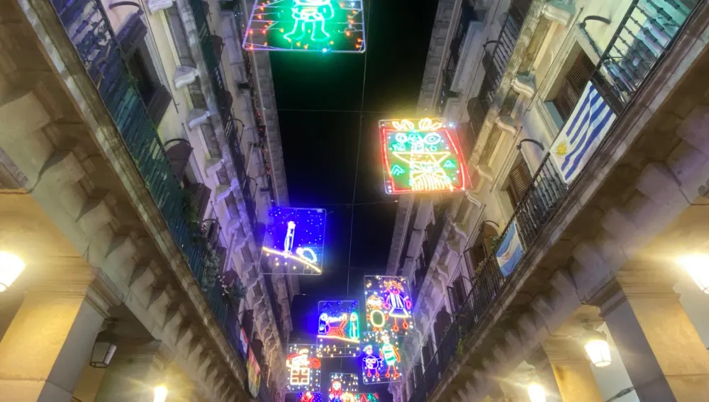 La calle de Ciudad Rodrigo, con las obras vencedoras La calle de Ciudad Rodrigo, con las obras vencedoras