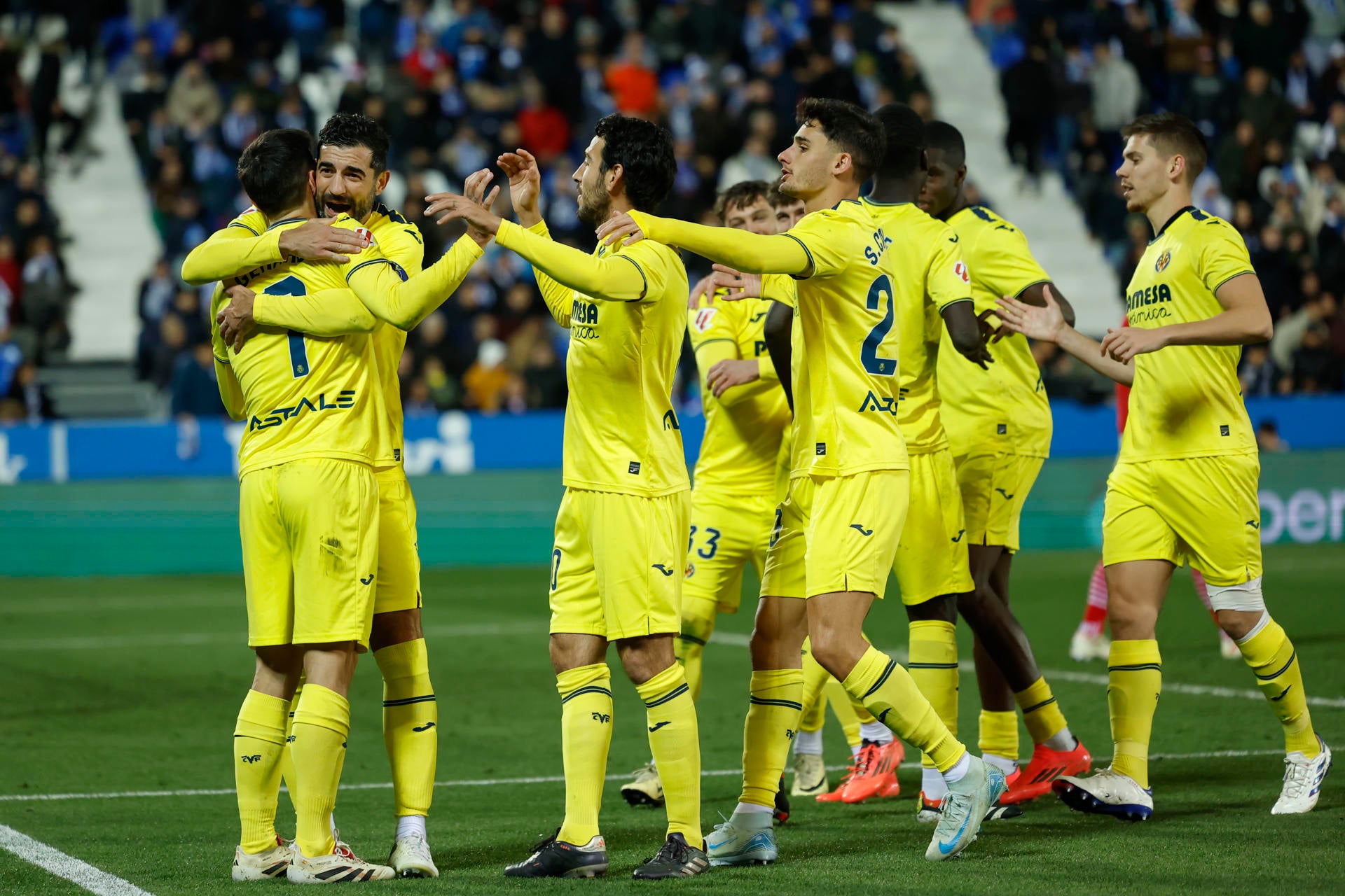 Un triplete de Barry tumba a un Leganés fuera de sí Un triplete de Barry tumba a un Leganés fuera de sí