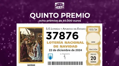 Primer quinto premio Primer quinto premio