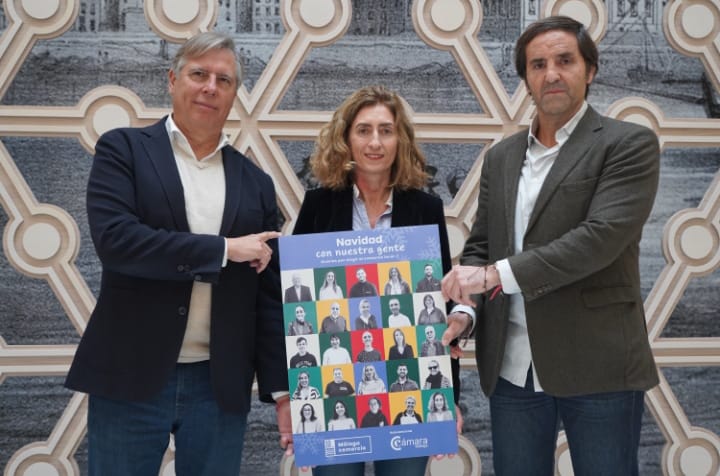 Málaga Comercio y la Cámara reivindican el comercio local de proximidad con la campaña "Navidad con nuestra gente" Málaga Comercio y la Cámara reivindican el comercio local de proximidad con la campaña "Navidad con nuestra gente"