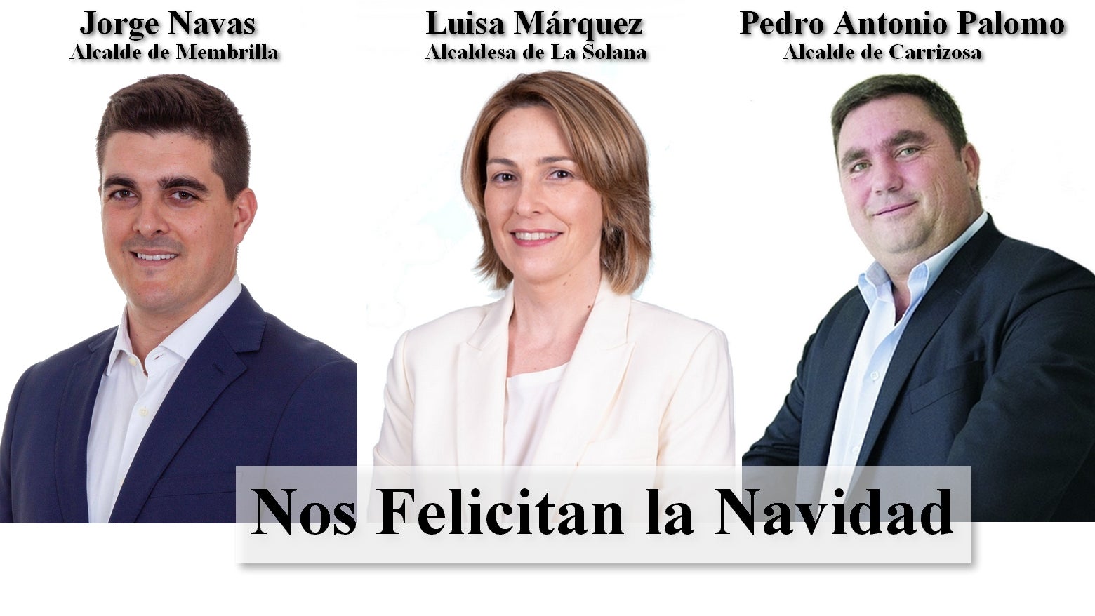 Hemos hablado con dos alcaldes y una alcaldesa de cara a Navidad Hemos hablado con dos alcaldes y una alcaldesa de cara a Navidad