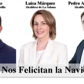 Jorge Navas, Luisa Márquez y Pedro Antonio Palomo Jorge Navas, Luisa Márquez y Pedro Antonio Palomo