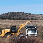 Movimientos de tierra en una finca de Torrenueva por parte de Quantum Minería Movimientos de tierra en una finca de Torrenueva por parte de Quantum Minería