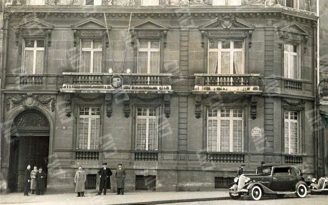 El PNV recupera el edificio de Avenida Marceau de París, sede del primer Gobierno Vasco en el exilio El PNV recupera el edificio de Avenida Marceau de París, sede del primer Gobierno Vasco en el exilio