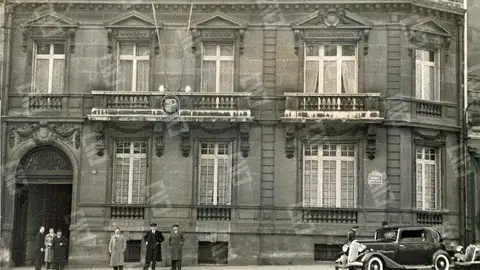El PNV recupera el edificio de Avenida Marceau de París, sede del primer Gobierno Vasco en el exilio El PNV recupera el edificio de Avenida Marceau de París, sede del primer Gobierno Vasco en el exilio
