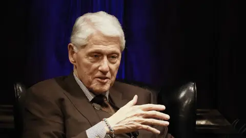 El expresidente estadounidense Bill Clinton El expresidente estadounidense Bill Clinton